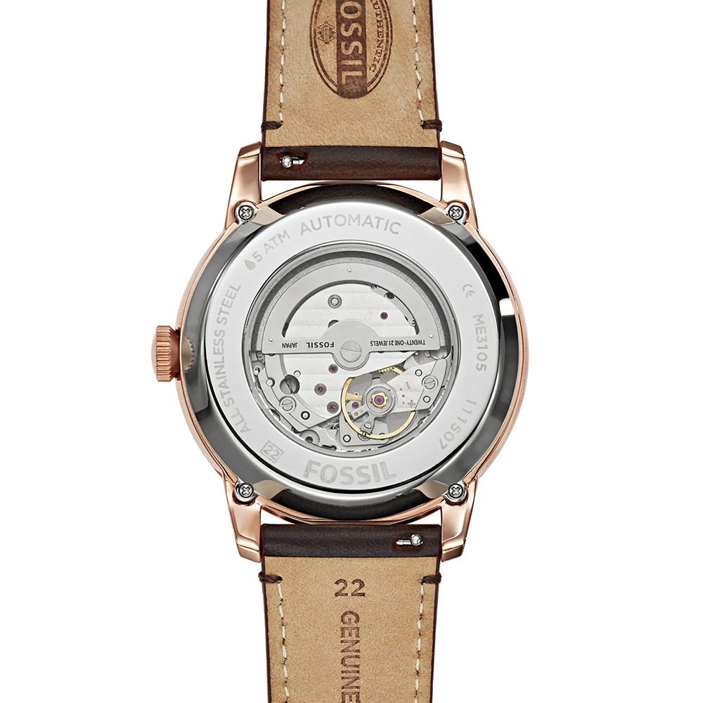 Fossil ME3105 męski zegarek Townsman pasek - miniatura 3