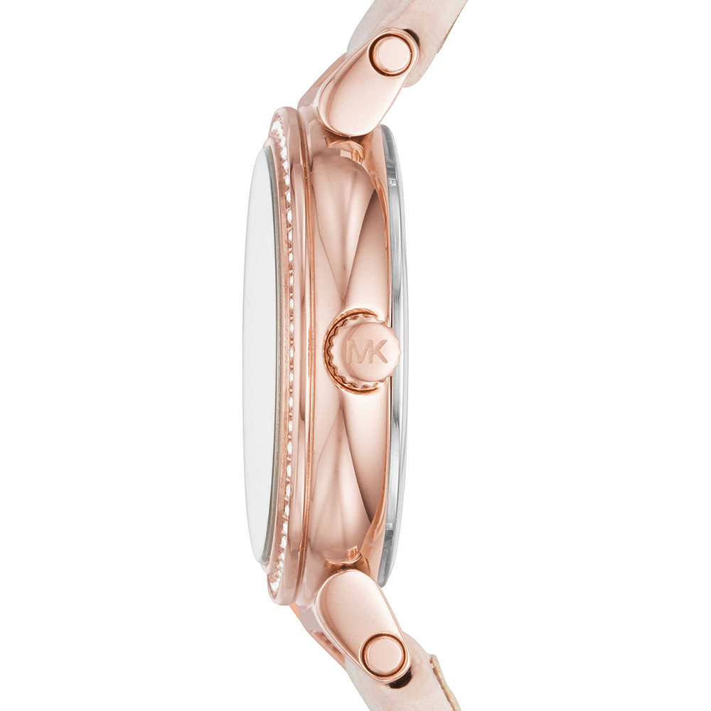 Michael Kors MK2715 zegarek różowe złoto klasyczny Sofie pasek - miniatura 5