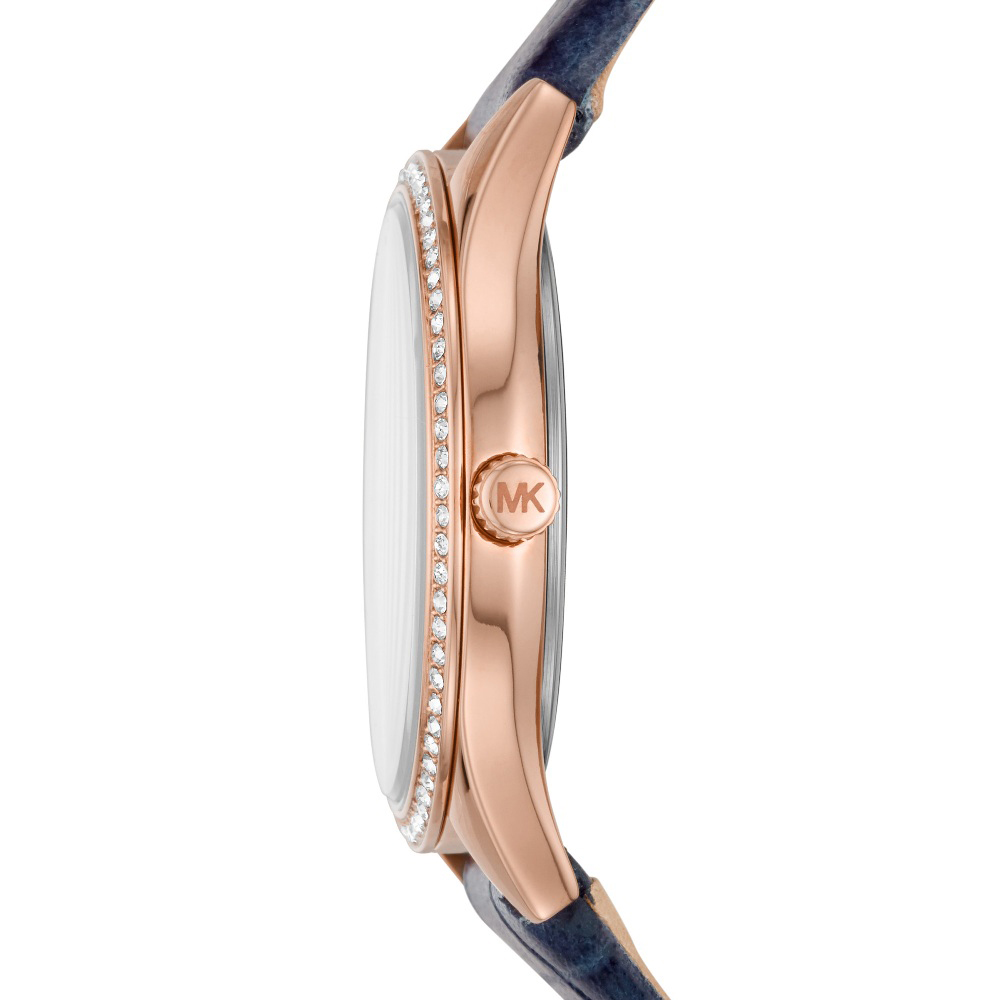 Michael Kors MK2757 zegarek różowe złoto klasyczny Lauryn pasek - miniatura 5