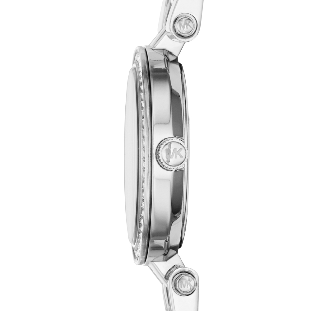 Michael Kors MK3294 zegarek srebrny fashion/modowy Darci bransoleta