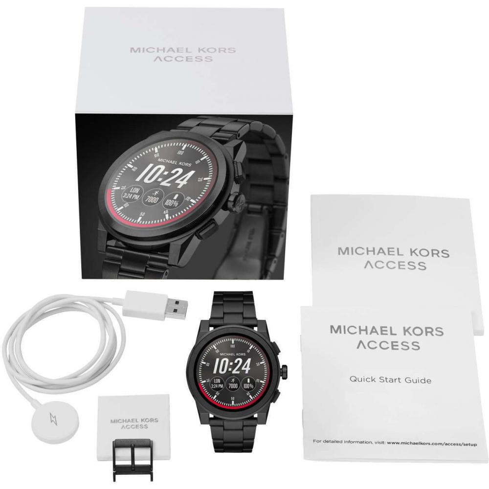 zegarek Michael Kors MKT5029 czarny Access Smartwatch - miniatura 4