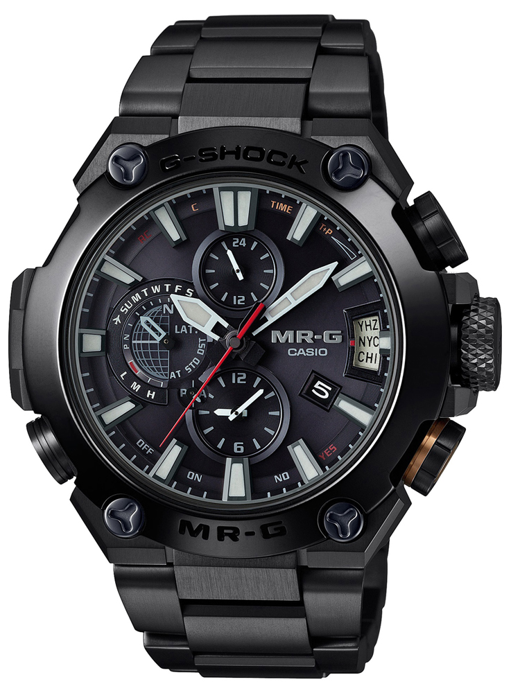 G-SHOCK MR.G TITANIUM 64 KURO-ZONAE COBARION BEZEL MRG-G2000CB-1ADR