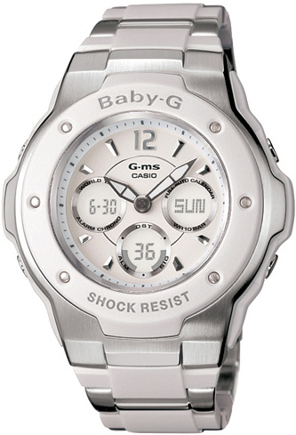 Baby-G White Couture MSG-300C-7B1ER