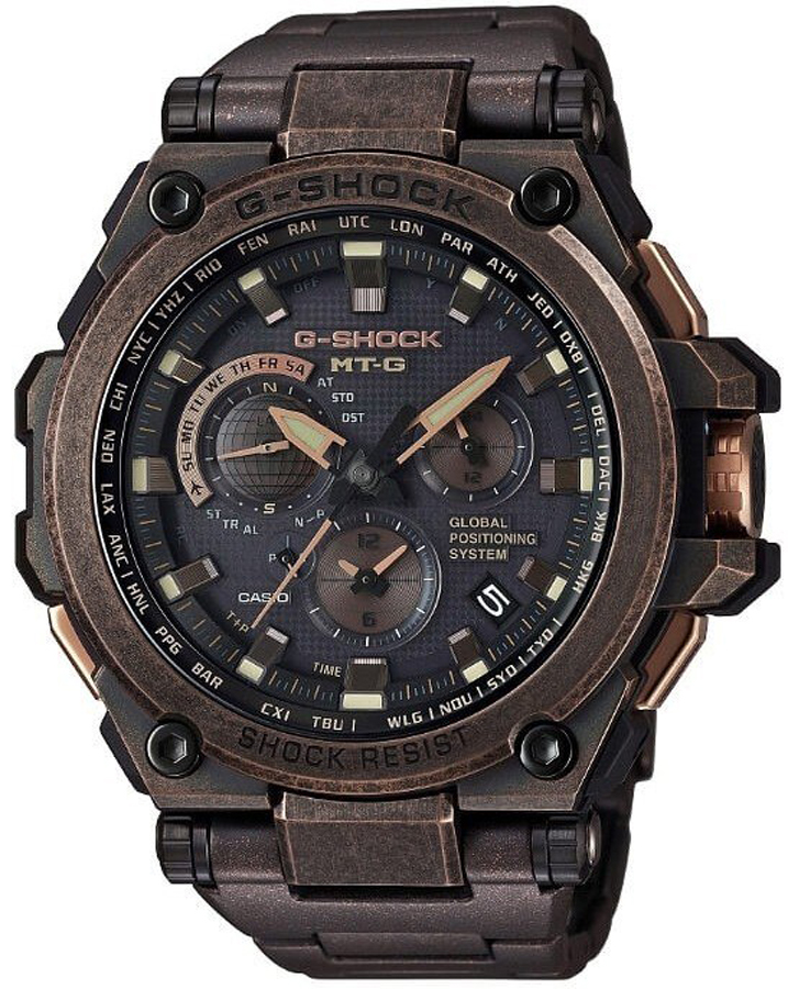 G-SHOCK METAL TWISTED G GPS HYBRID MTG-G1000AR-1AER