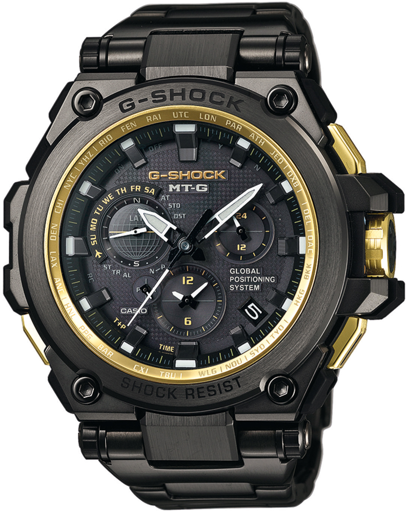 G-SHOCK METAL TWISTED G GPS HYBRID MTG-G1000GB-1AER