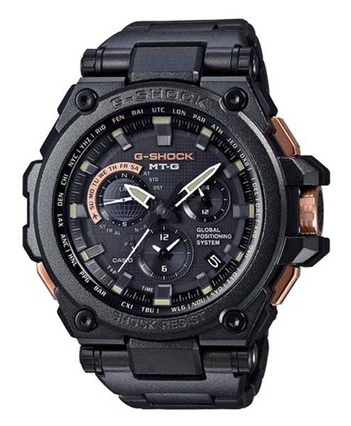 G-SHOCK METAL TWISTED G GPS HYBRID MTG-G1000RB-1AER