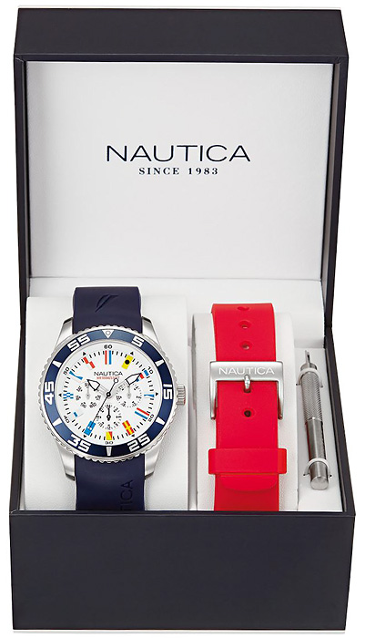 Nautica NAI13502G zegarek męski Pasek - miniatura 2