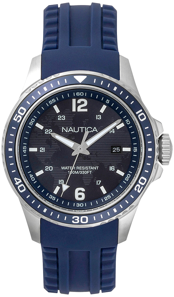 Nautica Freeboard Blue Sport Watch NAPFRB002