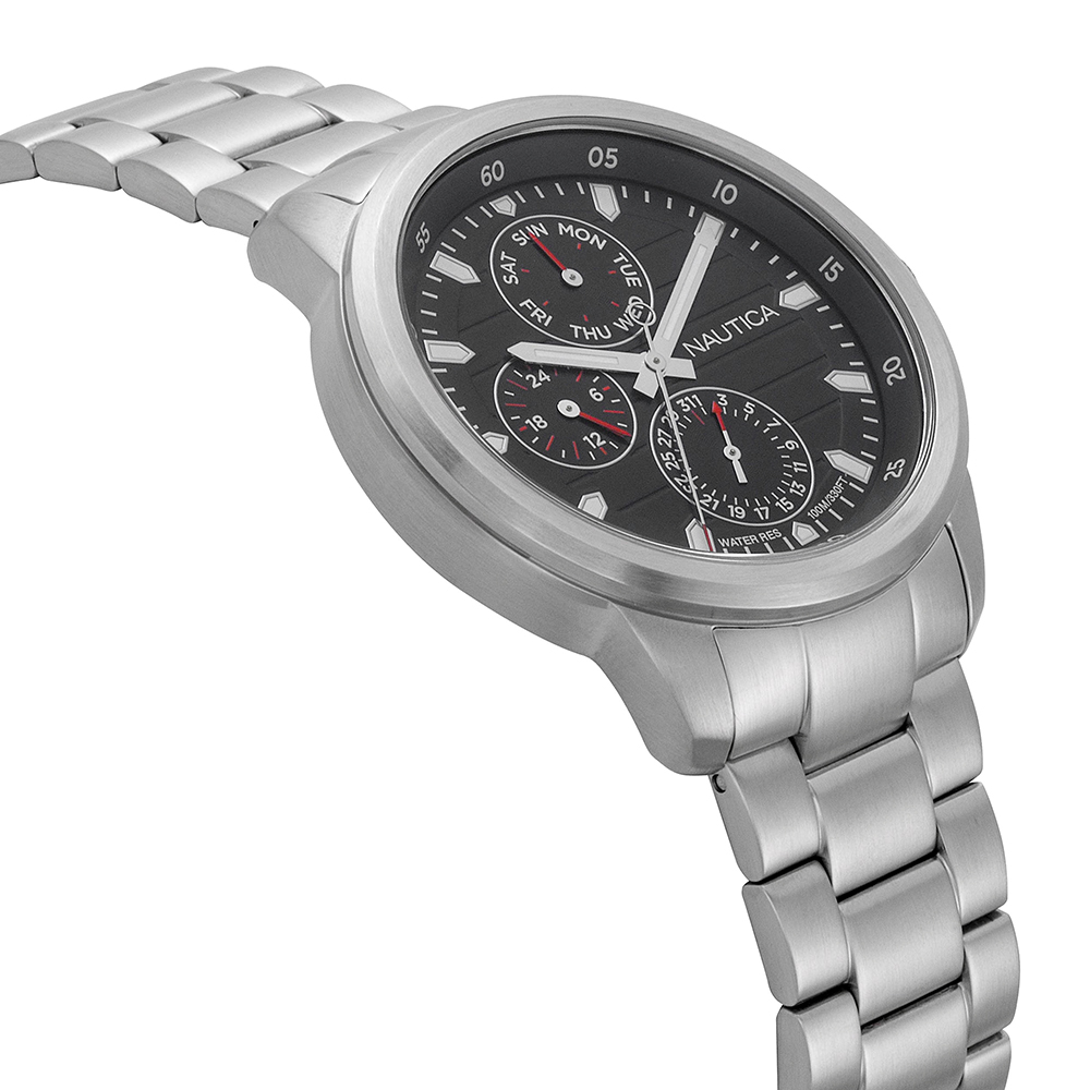 zegarek Nautica NAPFRL005 kwarcowy męski Bransoleta Forbell Multifunction Water Resistant Watch