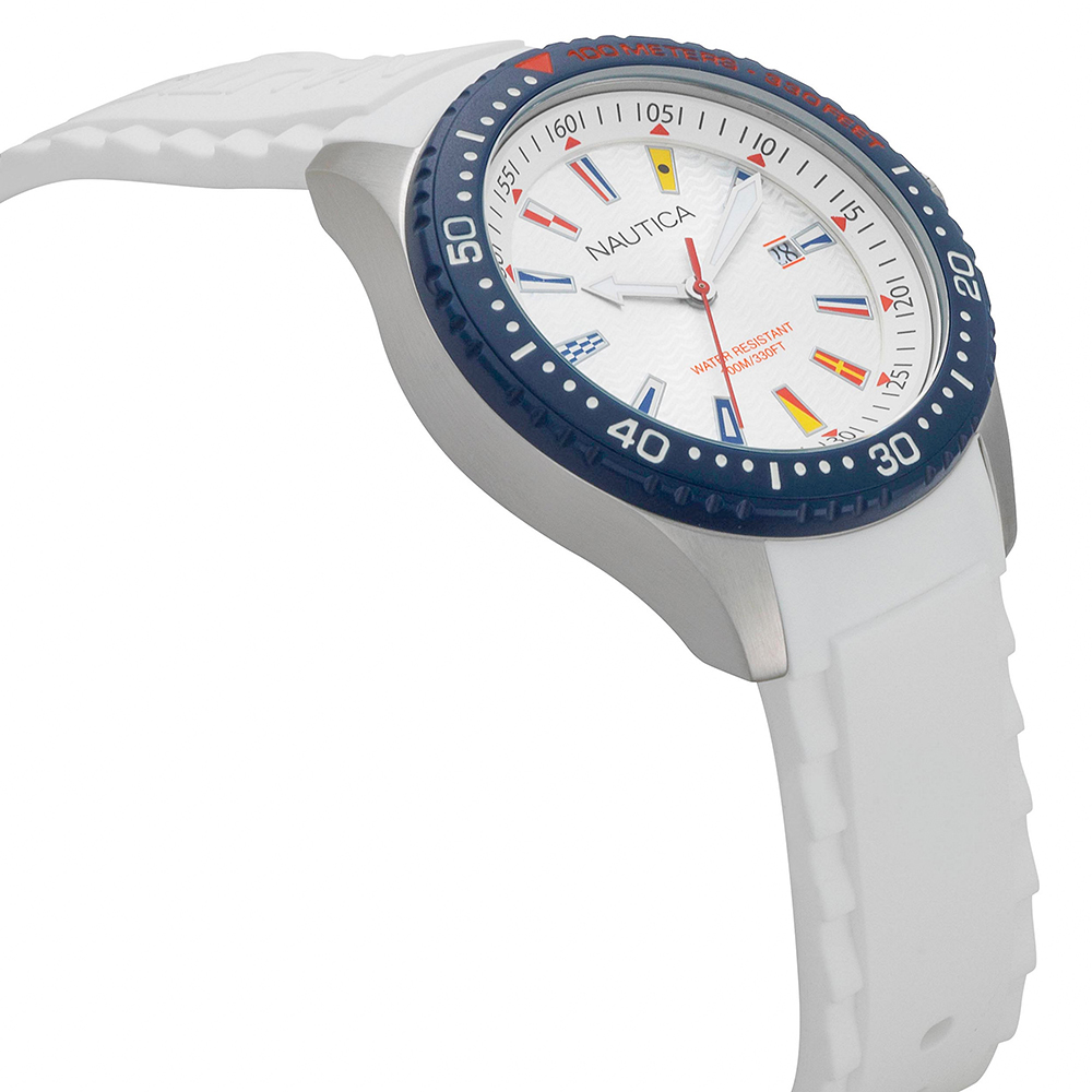 Nautica NAPJBC001 męski zegarek Pasek pasek - miniatura 3