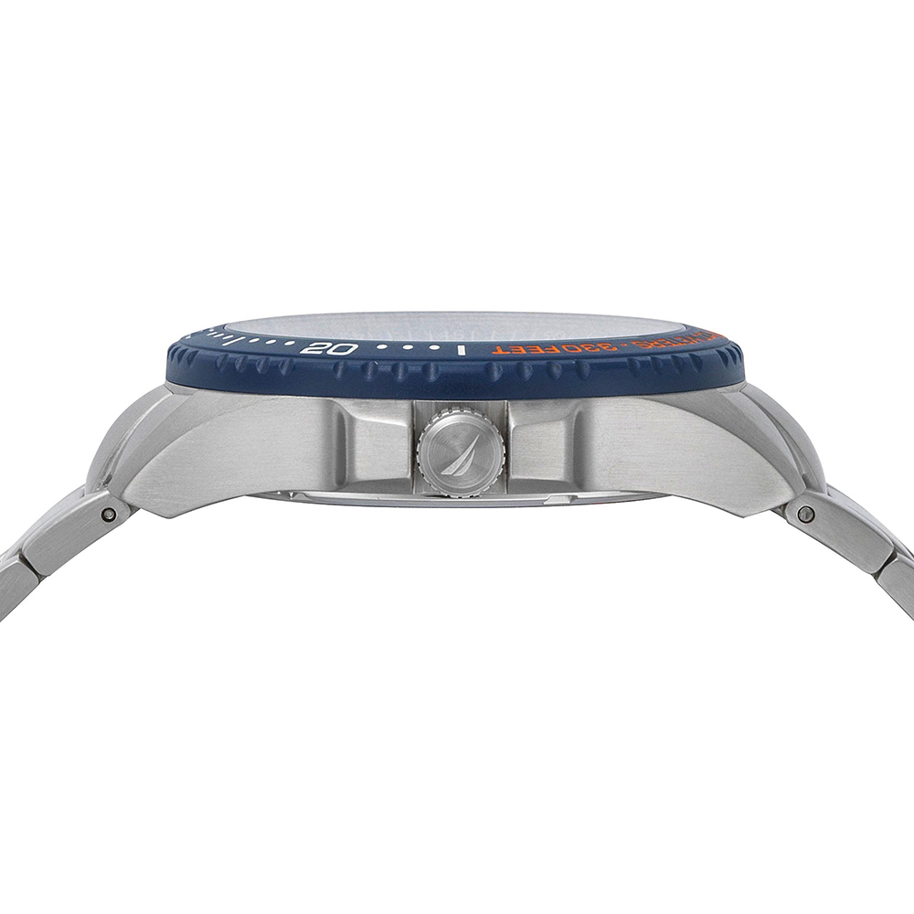 zegarek Nautica NAPJBC004 kwarcowy męski Bransoleta Jones Beach Stainless Steel Watch - miniatura 6
