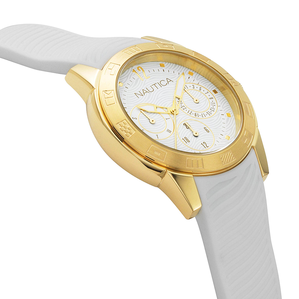 Nautica NAPLBC002 damski zegarek Pasek pasek - miniatura 3