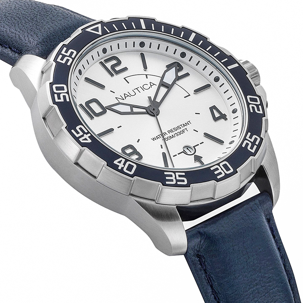 Nautica NAPPLH002 męski zegarek Pasek pasek - miniatura 3