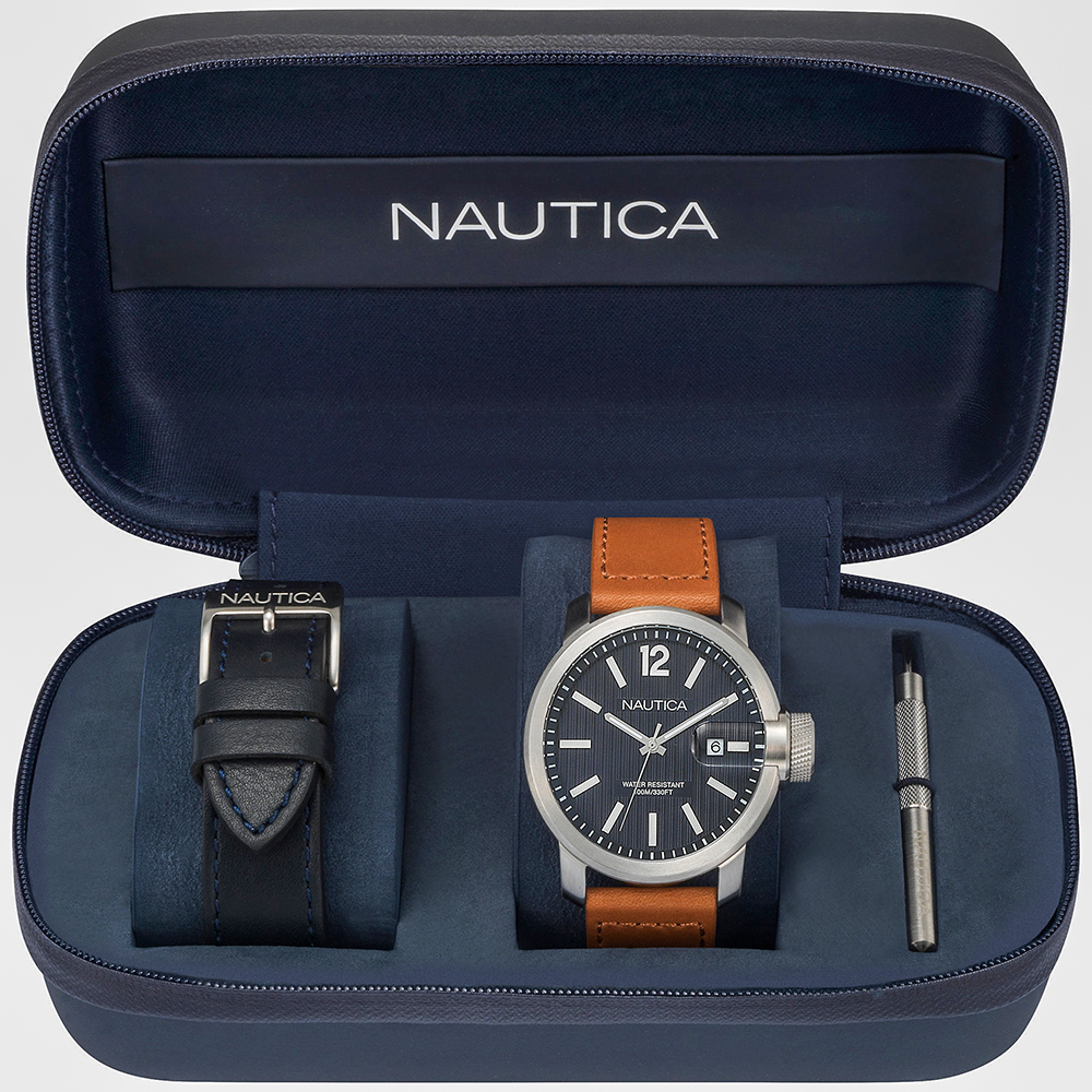 Nautica NAPSYD012 męski zegarek Pasek pasek - miniatura 3