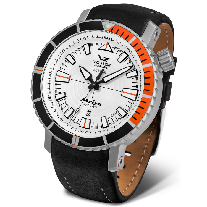 Vostok Europe NH35A-5555233 Mriya Mriya Automatic zegarek męski sportowy mineralne utwardzane - miniatura 5