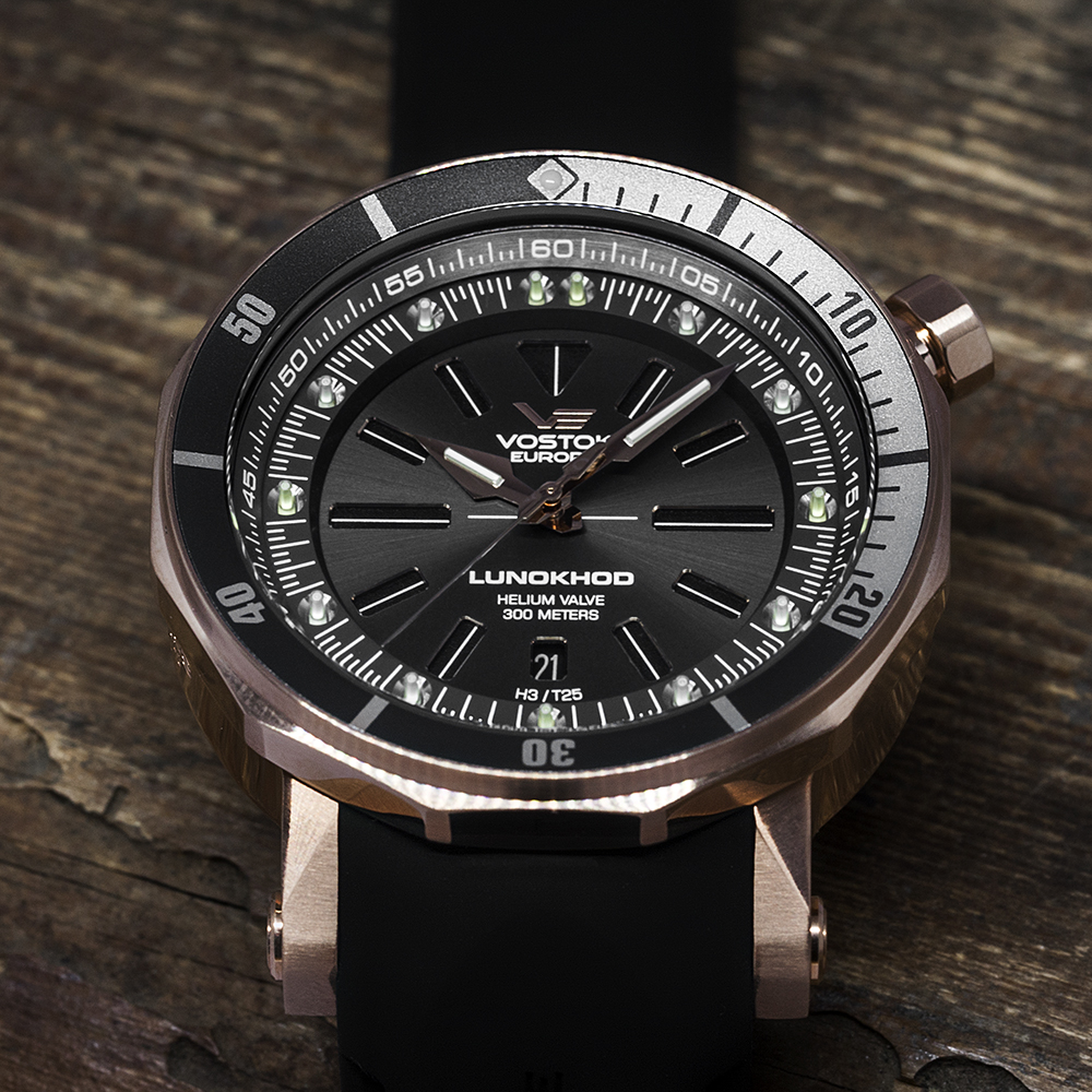 zegarek Vostok Europe NH35A-6209209 Lunokhod-2 Automatic Lunokhod mineralne utwardzane - miniatura 8