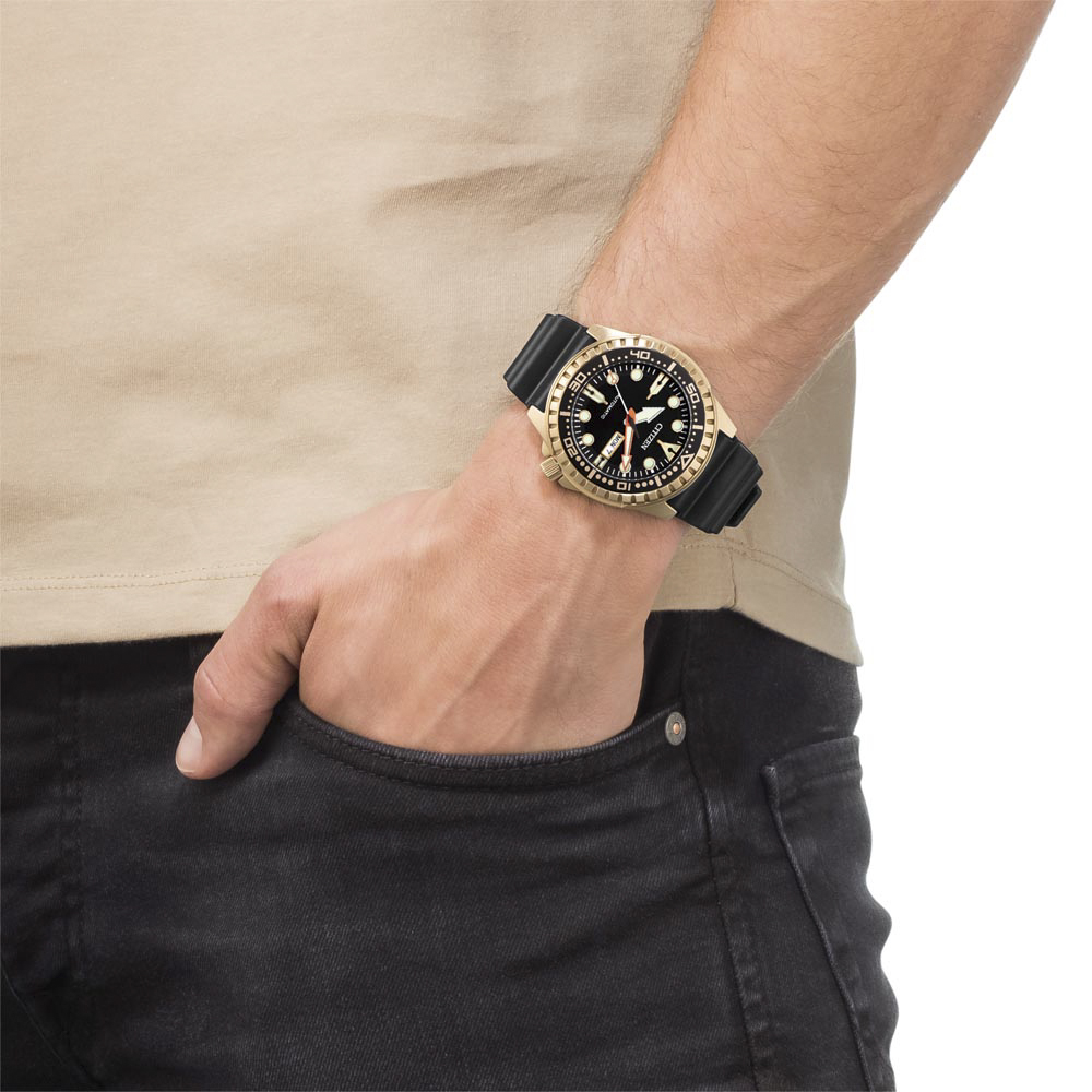 zegarek Citizen NH8383-17EE złoty Sport - miniatura 7