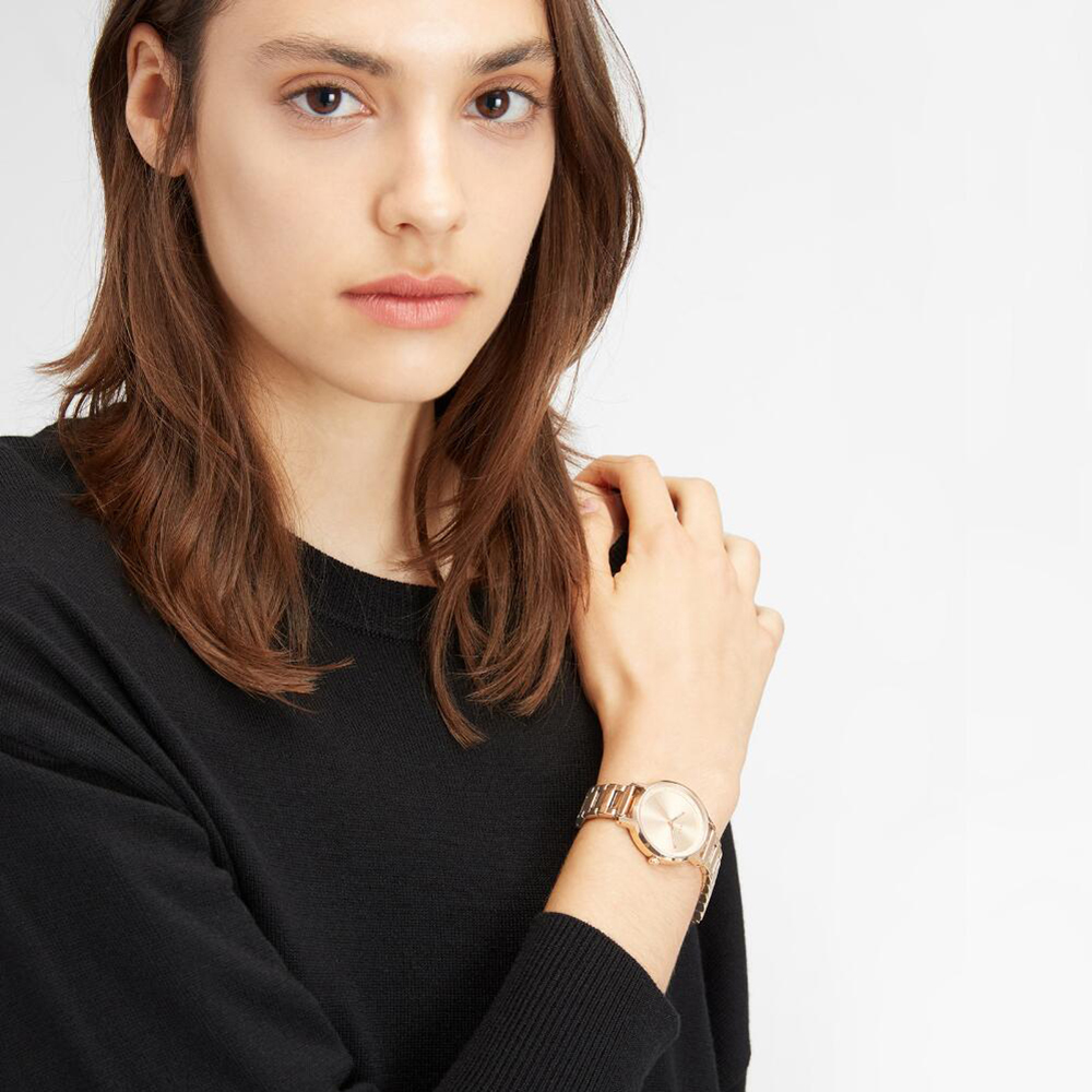 DKNY NY2637 THE MODERNIST Bransoleta fashion/modowy zegarek różowe złoto - miniatura 6
