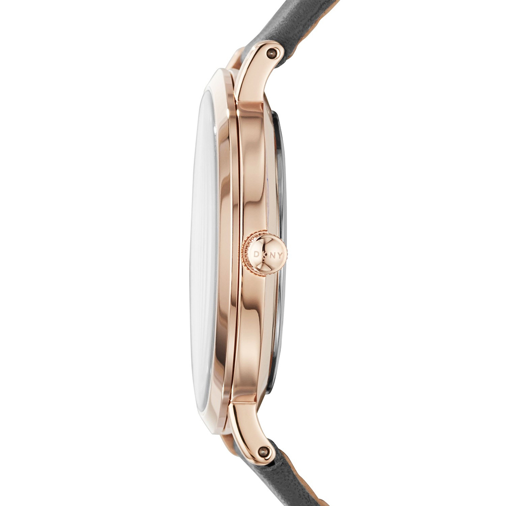 DKNY NY2652 zegarek różowe złoto klasyczny Pasek pasek - miniatura 5