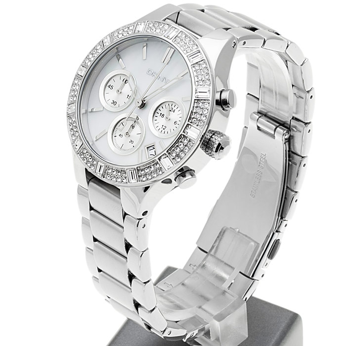 zegarek DKNY NY8507 damski z chronograf Bransoleta - miniatura 3