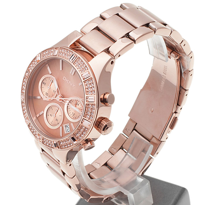 zegarek DKNY NY8508 damski z chronograf Bransoleta - miniatura 3