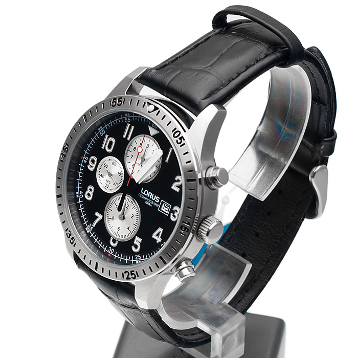 zegarek Lorus RF817DX9 męski z chronograf Sportowe - miniatura 3