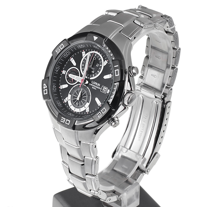 zegarek Lorus RF857CX9 męski z chronograf Sportowe - miniatura 3