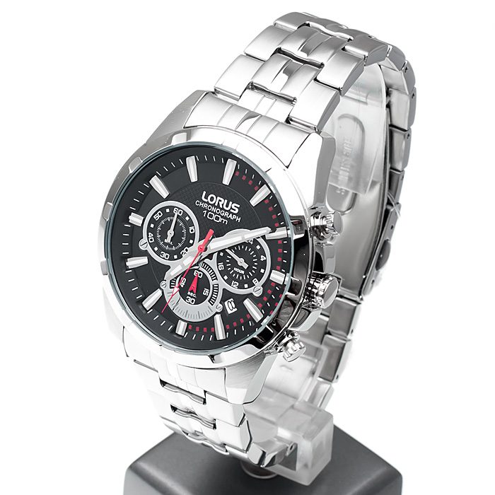 zegarek Lorus RT303BX9 męski z chronograf Sportowe