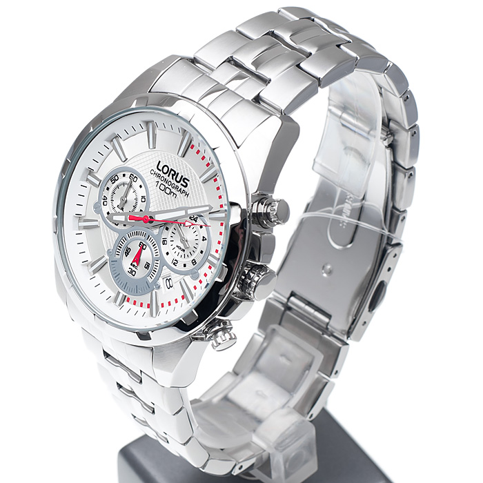 zegarek Lorus RT305BX9 męski z chronograf Sportowe - miniatura 3