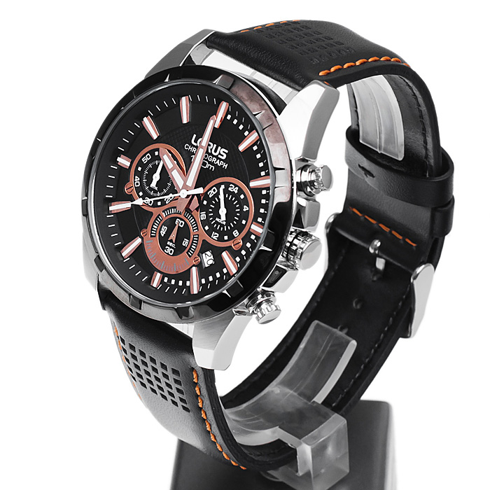 Lorus RT307BX9 zegarek srebrny sportowy Sportowe pasek - miniatura 3