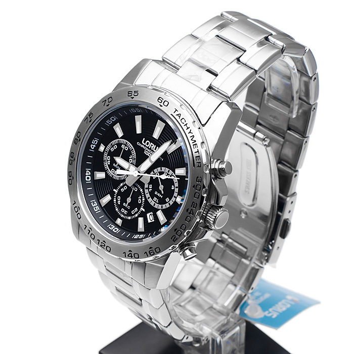 zegarek Lorus RT313BX9 męski z tachometr Sportowe - miniatura 3