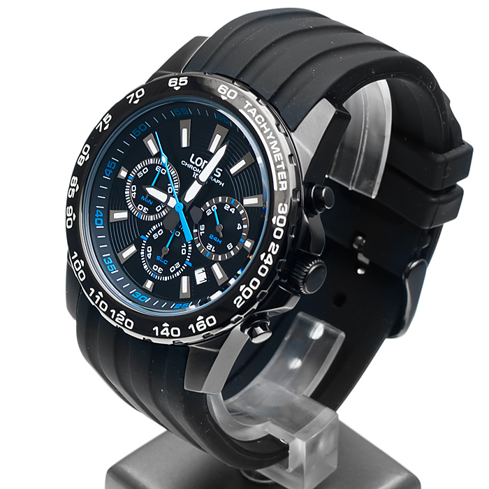zegarek Lorus RT317BX9 męski z chronograf Sportowe - miniatura 3