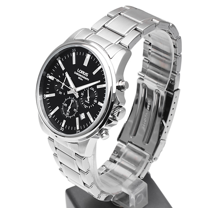 Lorus RT321BX9 zegarek srebrny sportowy Sportowe bransoleta - miniatura 3