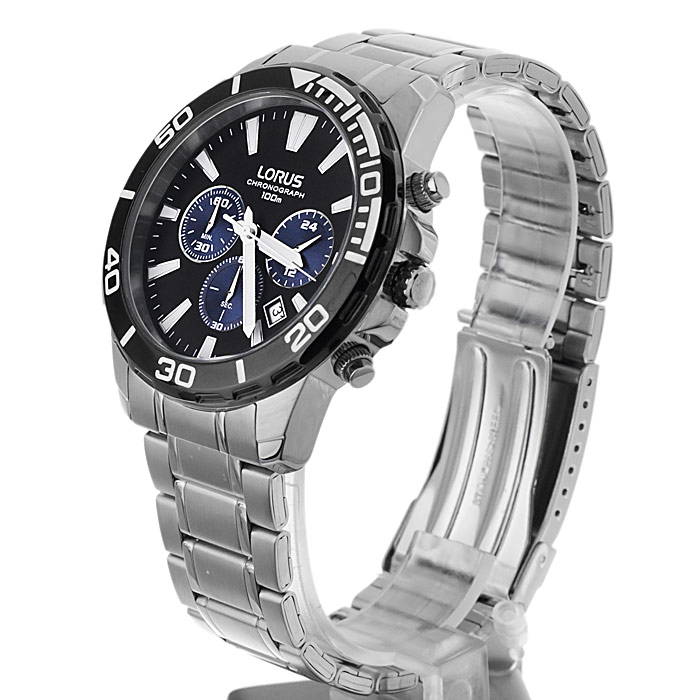 zegarek Lorus RT337CX9 męski z chronograf Sportowe - miniatura 3