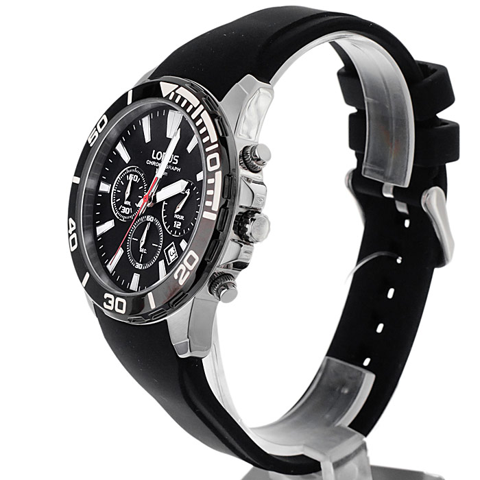 zegarek Lorus RT341CX9 męski z chronograf Sportowe - miniatura 3