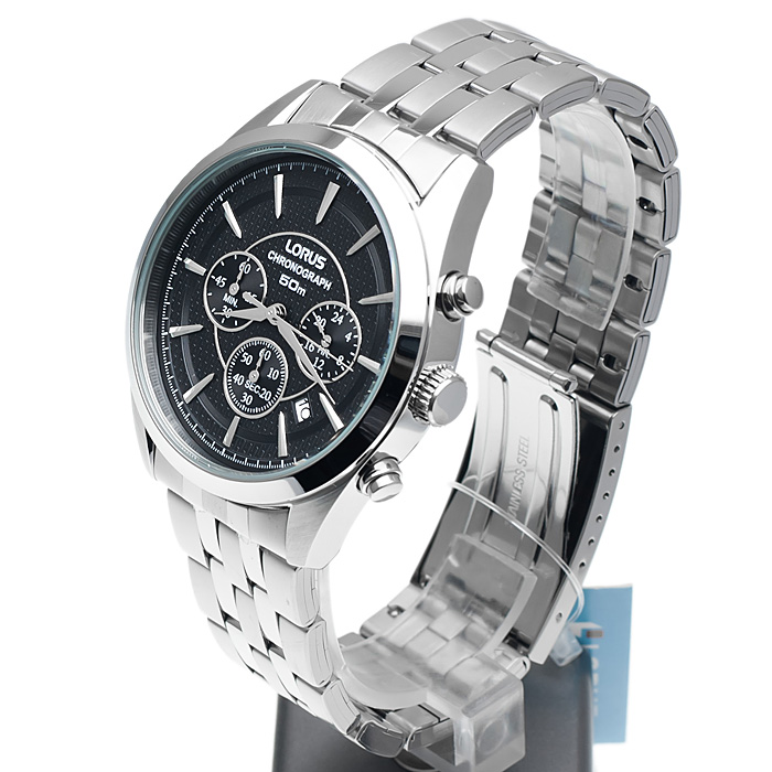 zegarek Lorus RT345BX9 męski z chronograf Sportowe - miniatura 3