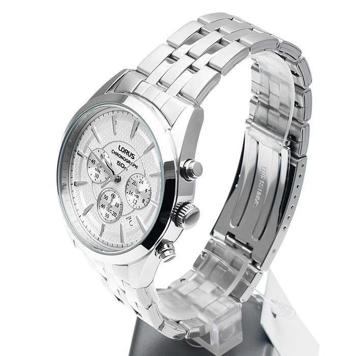 zegarek Lorus RT347BX9 męski z chronograf Sportowe - miniatura 3