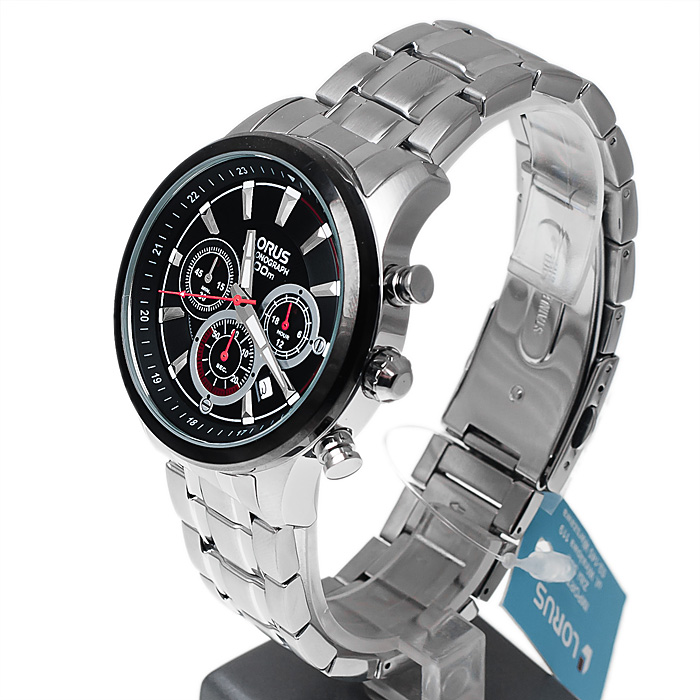 zegarek Lorus RT357AX9 męski z chronograf Sportowe - miniatura 3