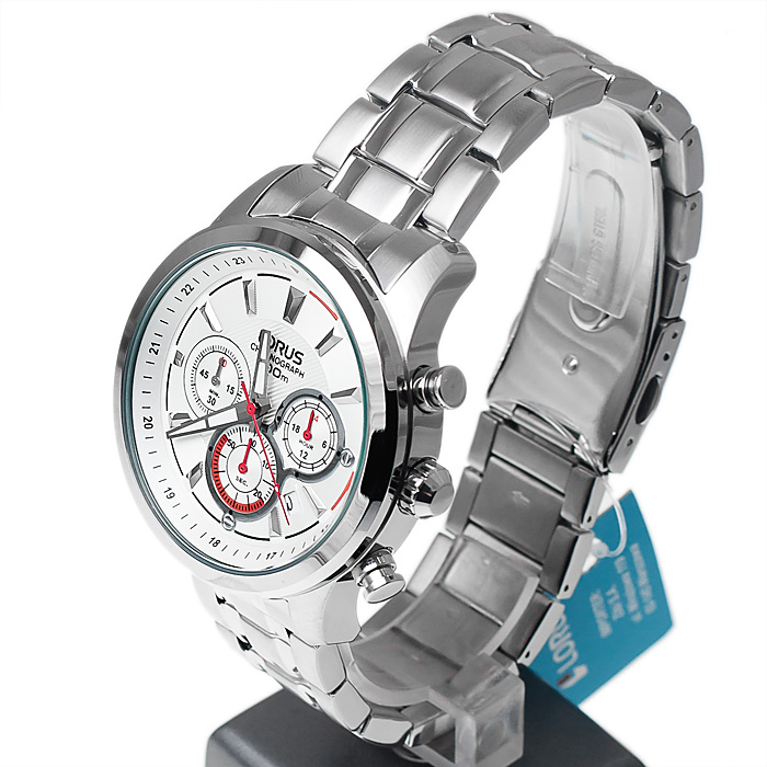 zegarek Lorus RT361AX9 męski z chronograf Sportowe - miniatura 3