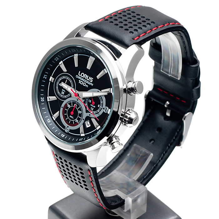 zegarek Lorus RT363AX9 męski z chronograf Sportowe - miniatura 3