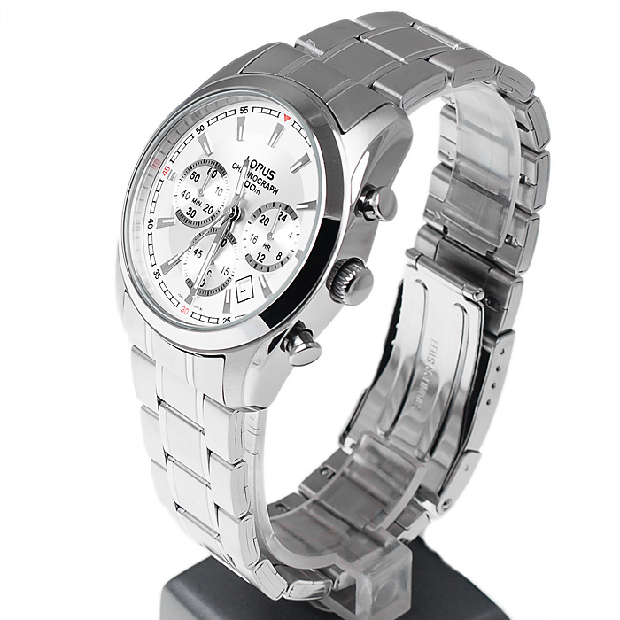 zegarek Lorus RT367AX9 męski z chronograf Sportowe - miniatura 3