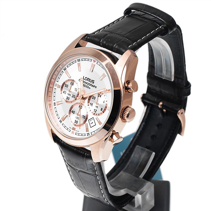 zegarek Lorus RT368AX9 męski z chronograf Sportowe - miniatura 3
