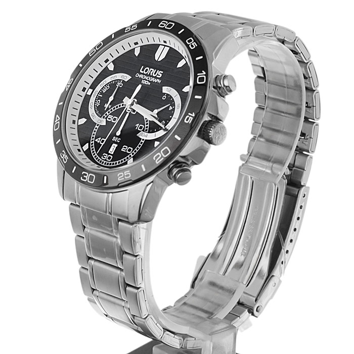 zegarek Lorus RT395BX9 męski z chronograf Sportowe - miniatura 3