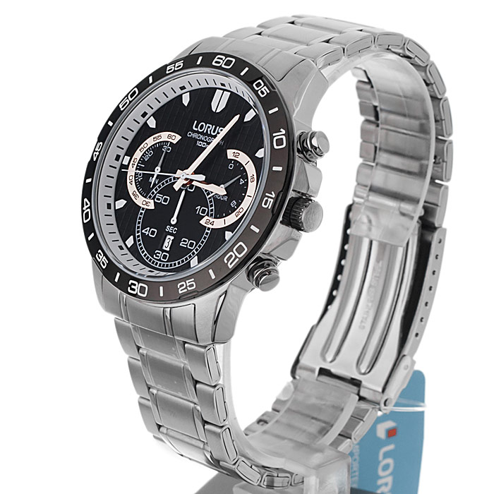 zegarek Lorus RT397BX9 męski z chronograf Sportowe - miniatura 3