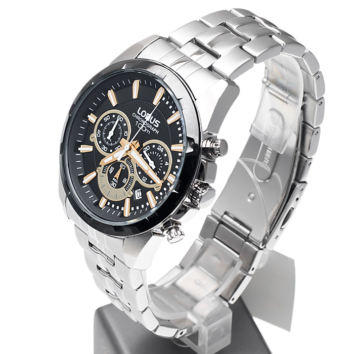 zegarek Lorus RT399AX9 męski z chronograf Sportowe - miniatura 3