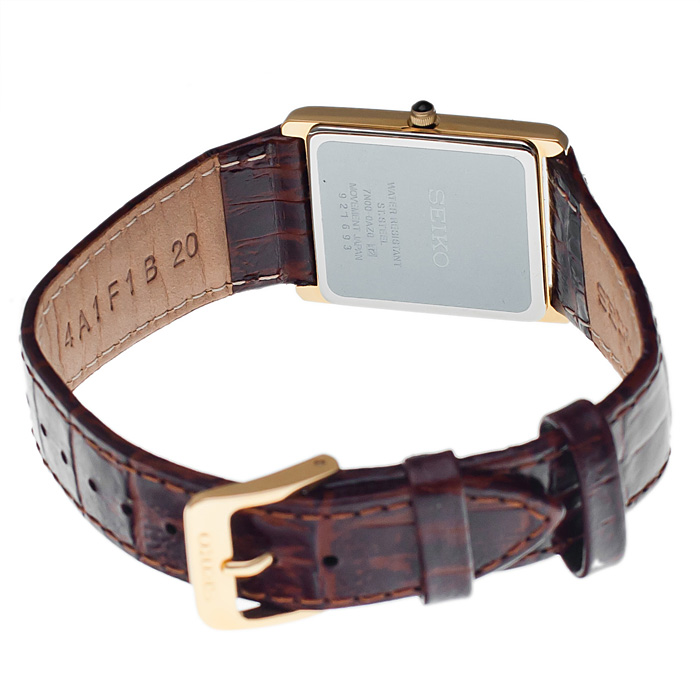 Seiko SFP606P1 Classic zegarek męski klasyczny mineralne utwardzane - miniatura 4
