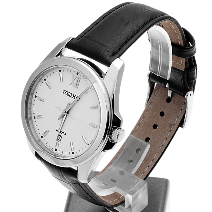 Seiko SGEG59P2 męski zegarek Classic pasek - miniatura 3
