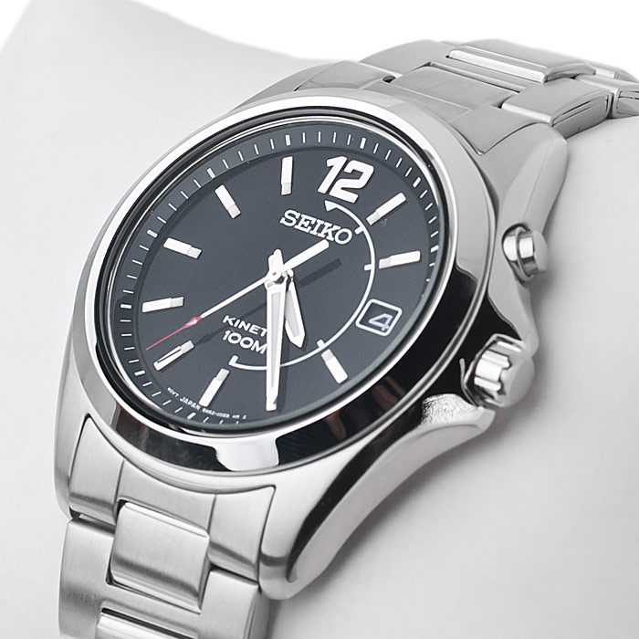 Seiko SKA477P1 zegarek męski Kinetic - miniatura 2