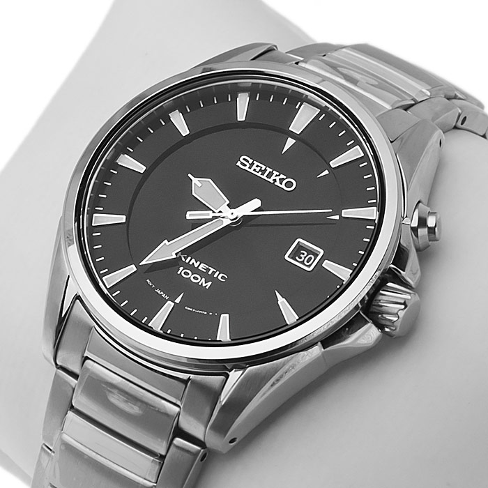 Seiko SKA565P1 zegarek męski Kinetic - miniatura 2