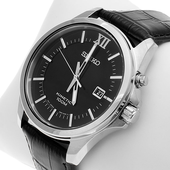Seiko SKA573P2 zegarek męski Kinetic - miniatura 2